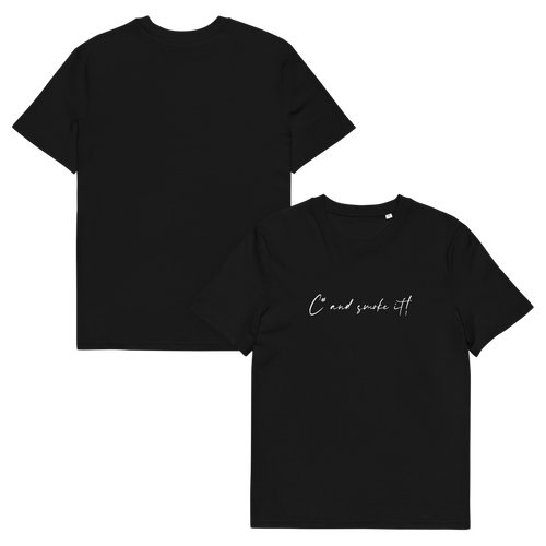 C# and smoke it! - Unisex Organic Cotton T-Shirt